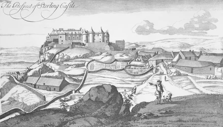 La perspective du château de Sterling, publié dans 